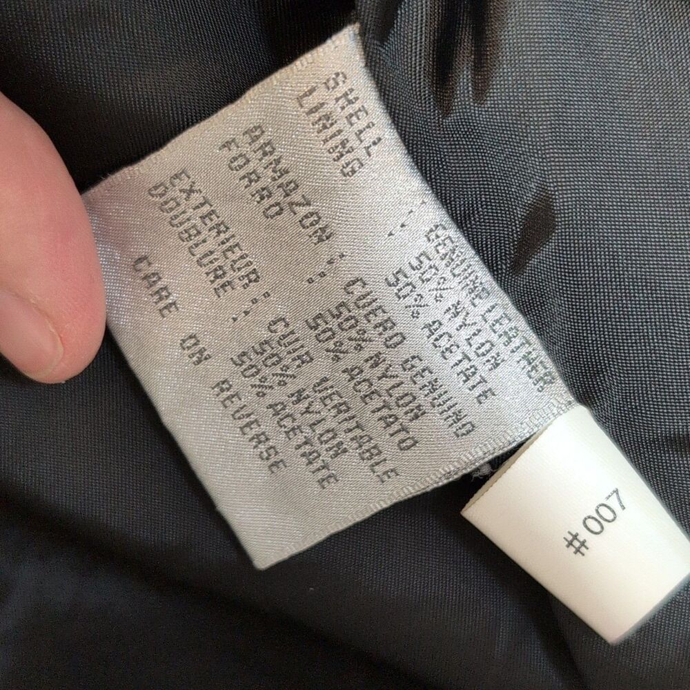 Nine West Women's Black Button Front Collared Jacket With Pockets Lined Size L - Picture 9 of 12